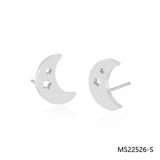 Furit Rose Silver Bangle Bracelet Women Jewelry MS22526