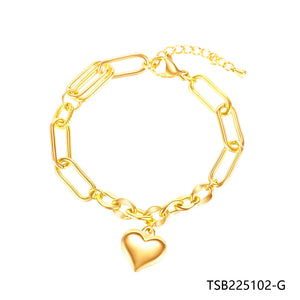 Furit Rose Silver Bangle Bracelet Gift