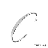 Fruit Rose Silver Bangle Bracelet Chain Women's Jewelry Gift