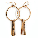 Vintage Filled/925 Silver Hoop Earrings For Women