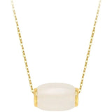 Hetian Jade Transfer Bead Pendant Necklace S925 Women Men
