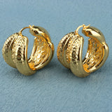 Large Hoop Earring for Women Round Long Earrings African Jewelry