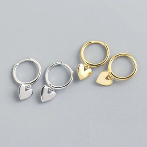 Love Heart Honey Earring Studs Women Jewelry Girl TZ0008