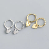 Love Heart Honey Earring Studs Women Jewelry Girl TZ0008