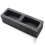 3kg Capacity Graphite Casting Bar Mold for Silver Copper Melting
