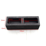 3kg Capacity Graphite Casting Bar Mold for Silver Copper Melting
