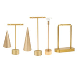 Metal Earring Display Stand Jewelry Rack for Ring Necklace Bracelet