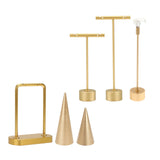 Metal Earring Display Stand Jewelry Rack for Ring Necklace Bracelet