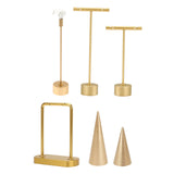Metal Earring Display Stand Jewelry Rack for Ring Necklace Bracelet