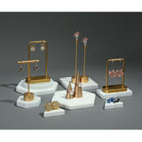 Metal Earring Display Stand Jewelry Rack for Ring Necklace Bracelet