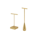 Metal Hand Ring Holder Finger Jewelry Tower Earring T Bar Shelf