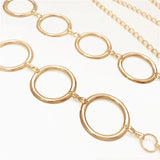 Metal Waist Chain Belts for Women