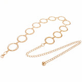 Metal Waist Chain Belts for Women