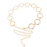 Metal Waist Chain Belts for Women
