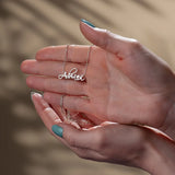 Personalized Nameplate Necklace Stainless Steel Pendant
