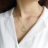 925 Silver Owl Necklace Golden Animal Pendant S925 Jewelry