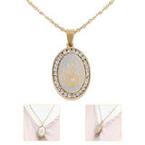 Crystal Diamond Necklace Jewelry Women