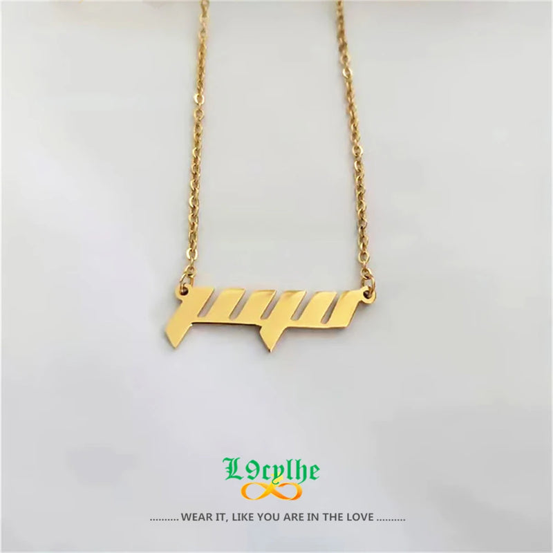 Personalized Letter Necklace Boho Jewelry Choker Bridesmaids Gift