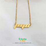 Personalized Letter Necklace Boho Jewelry Choker Bridesmaids Gift