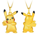 Pikachu Pendant Necklace Clavicle Chain Vietnam Enamel Pendant