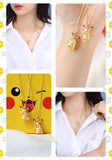 Pikachu Pendant Necklace Clavicle Chain Vietnam Enamel Pendant