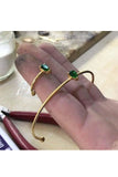 925 Silver Jade Gemstone Female Bracelet