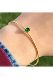 925 Silver Jade Gemstone Female Bracelet