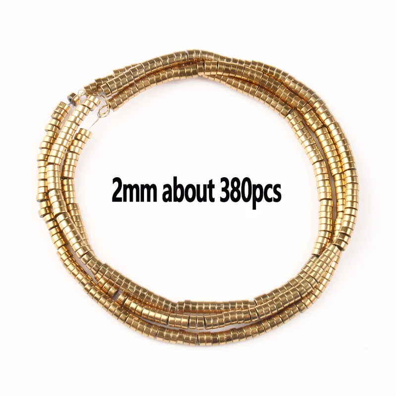 Plated AAA+ Hematite Beads for Jewelry Making
