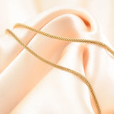 Adjustable Slider Stainless Steel Long Chain Punk Style Necklace