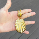 African Map Pendant Chain Mermaid Jewelry Statement