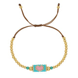 Boho Beaded Charm Bracelets for Women Men