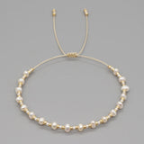 Beaded Bracelet Jewelry Tiny Pearl Bracelets for Women Girl Gift