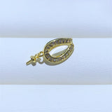 Plated Hot Pendant Mountings Findings Settings Jewelry Parts Fittings 10pcs