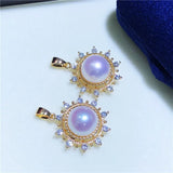 Plated Pendant Mountings Findings Settings Jewelry Parts Fittings