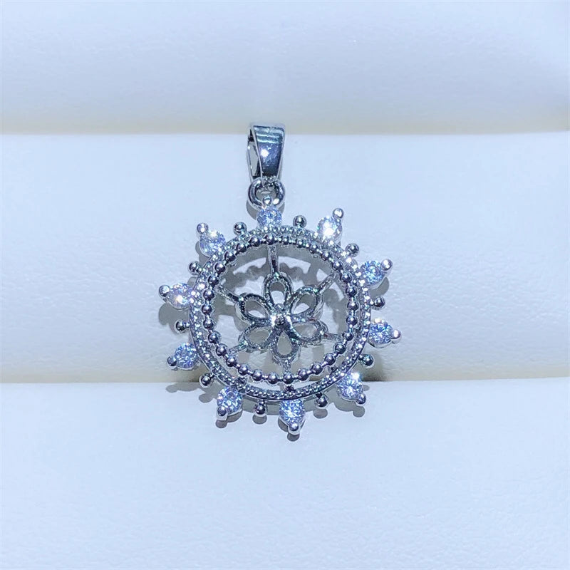 Plated Pendant Mountings Findings Settings Jewelry Parts Fittings