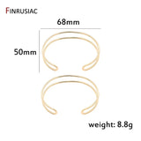 Plated Bow Bracelet Bangle Open Cuff Bangles For Women Girls