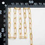 Plated Brass Chains, Oval Link Chain, For Jewelry Making Finding Supplies