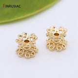 Brass Metal 6mm Spacer Beads for DIY Jewellery Making