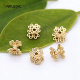 Brass Metal 6mm Spacer Beads for DIY Jewellery Making
