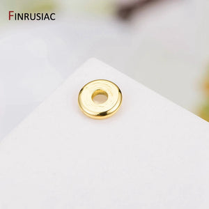 Brass Metal Beads 3mm/4mm/6mm/8mm Spacer Beads DIY Jewelry Making
