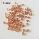 Brass Metal Beads 3mm/4mm/6mm/8mm Spacer Beads DIY Jewelry Making
