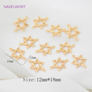 Brass Metal Charms Pendants for DIY Jewelry Making