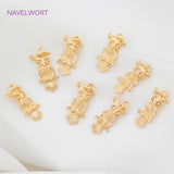 Brass Metal Charms Pendants for DIY Jewelry Making