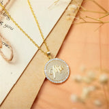 Custom Name Necklace Engraved Pendant Stainless Steel Personalized Jewelry