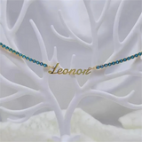 Personalized Name Necklace for Girls - Tennis Chain Choker Jewelry