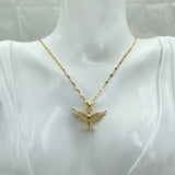 Eagle Zircon Stainless Steel Necklace for Women