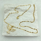 Eagle Zircon Stainless Steel Necklace for Women