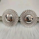 Plated Earrings Jewelry for Women Circle Clip Earrings