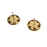 Alloy Round Pendant Necklace for Women