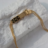 Starry Three-layer Belt Buckle Bracelets for Women